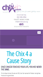 Mobile Screenshot of chix4acause.org